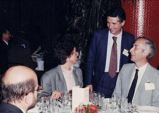 AJB at a conference in Palermo, 1991